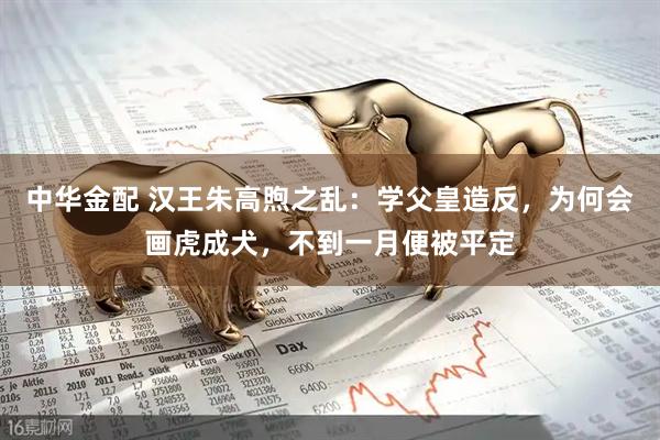 中华金配 汉王朱高煦之乱：学父皇造反，为何会画虎成犬，不到一月便被平定