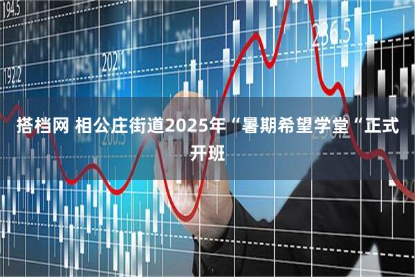 搭档网 相公庄街道2025年“暑期希望学堂“正式开班